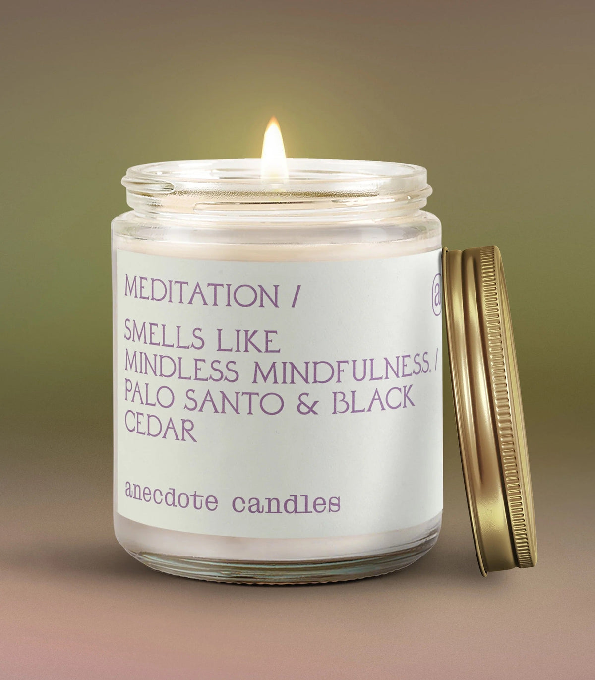 Meditation in Standard Jar - candle photo