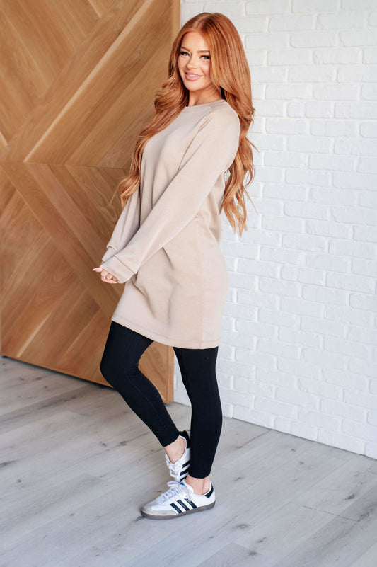 Milan Travel Shift Dress in Khaki in - Dresses photo