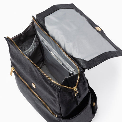 Freshly Picked Ebony Mini Classic Bag II in - Mini Classic Diaper Bag II photo