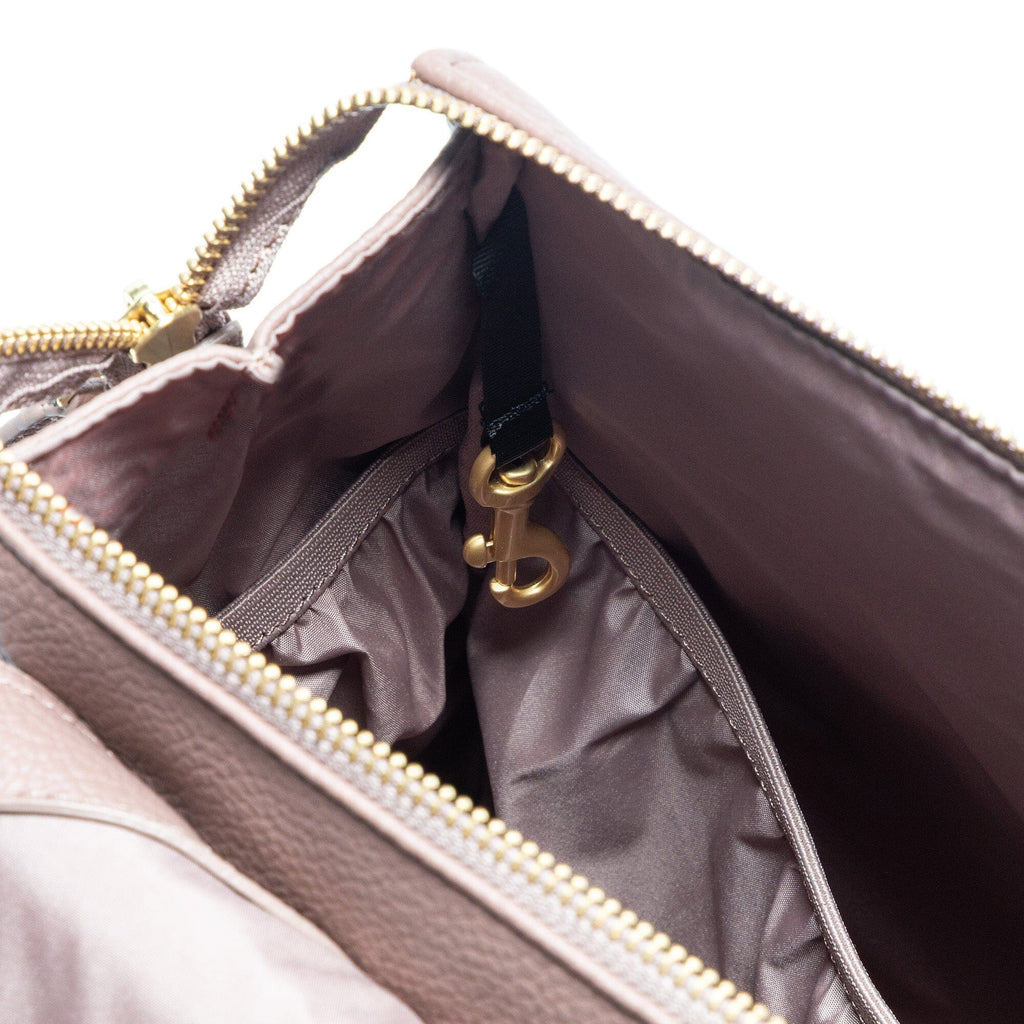 Heather Mini Classic Diaper Bag II in - Mini Classic Diaper Bag II photo