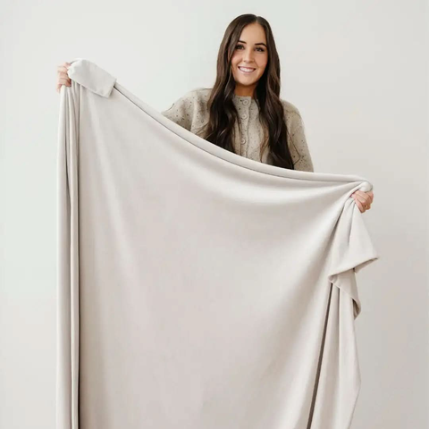MINKY STRETCH THROW BLANKETS