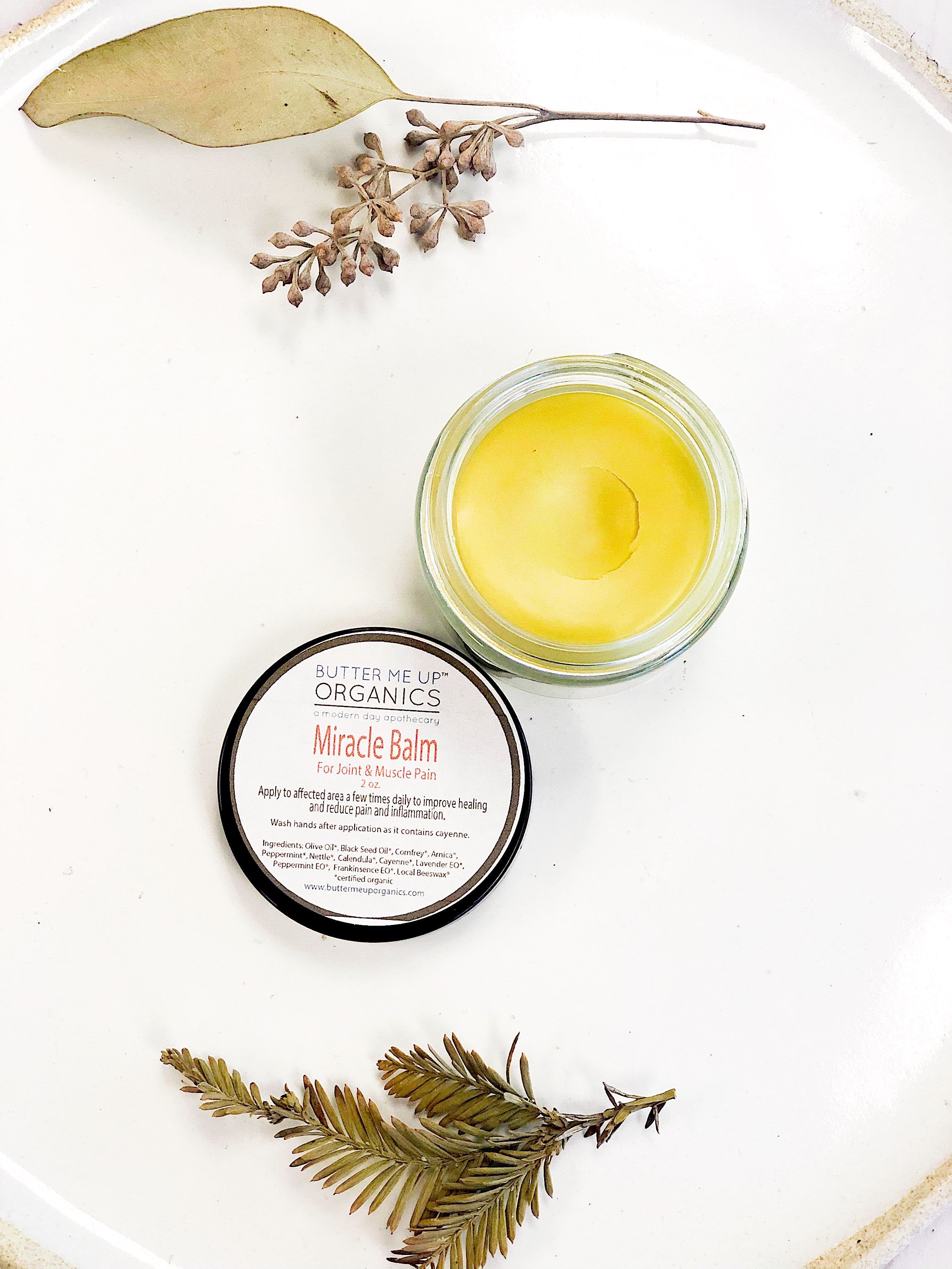 Miracle Balm / Organic Herbal Pain Balm / Muscle Pain / Deep Joint Pain / Pain Relief Balm / Pain Reliever / Sore Muscles / Sore Joints in - Body photo
