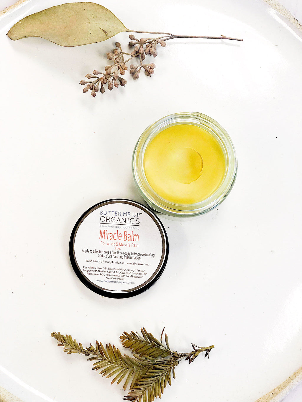 Miracle Balm / Organic Herbal Pain Balm / Muscle Pain / Deep Joint Pain / Pain Relief Balm / Pain Reliever / Sore Muscles / Sore Joints in - Body photo