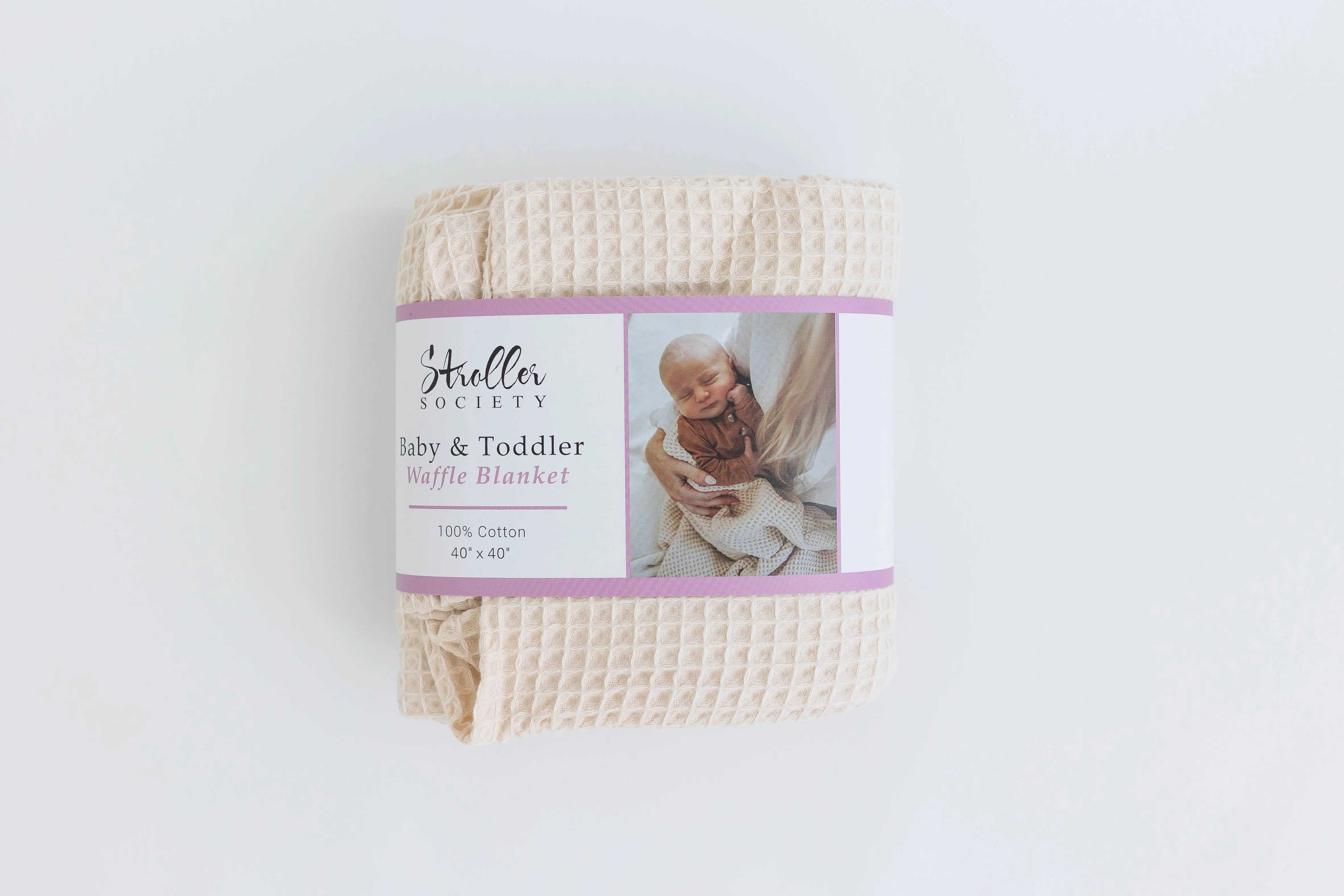 Waffle Blankets - Newborn, Baby, Toddler - 100% Cotton in - Swaddle Blankets & Hat / Headband Sets photo