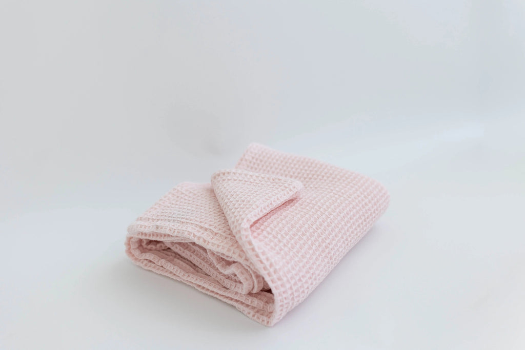 Waffle Blankets - Newborn, Baby, Toddler - 100% Cotton in - Swaddle Blankets & Hat / Headband Sets photo