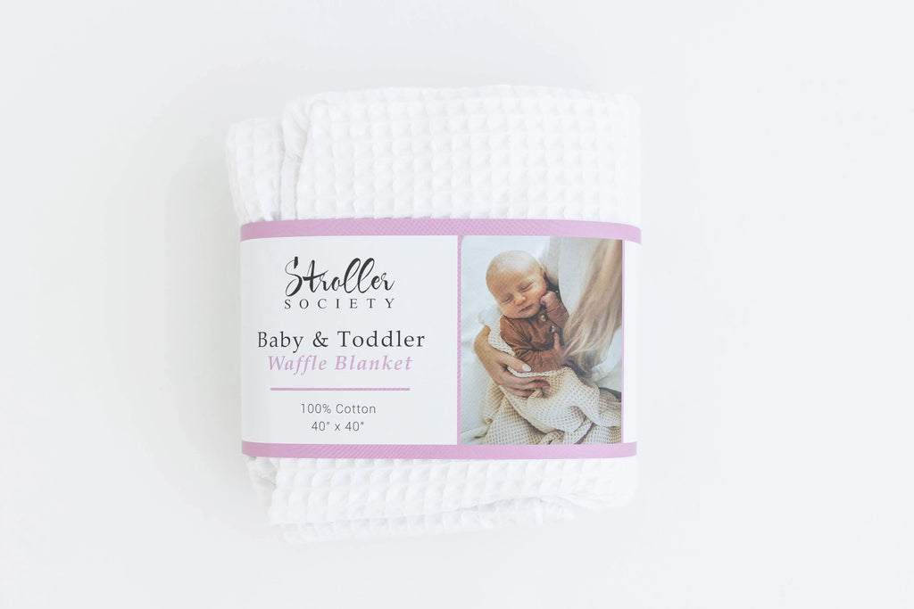 Waffle Blankets - Newborn, Baby, Toddler - 100% Cotton in - Swaddle Blankets & Hat / Headband Sets photo