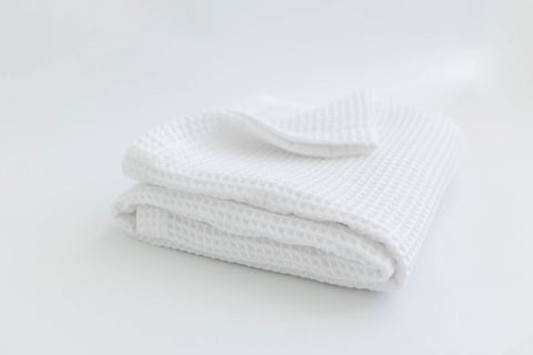 Waffle Blankets - Newborn, Baby, Toddler - 100% Cotton in - Swaddle Blankets & Hat / Headband Sets photo