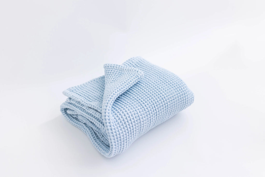 Waffle Blankets - Newborn, Baby, Toddler - 100% Cotton in - Swaddle Blankets & Hat / Headband Sets photo
