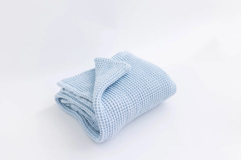 Waffle Blankets - Newborn, Baby, Toddler - 100% Cotton in - Swaddle Blankets & Hat / Headband Sets photo