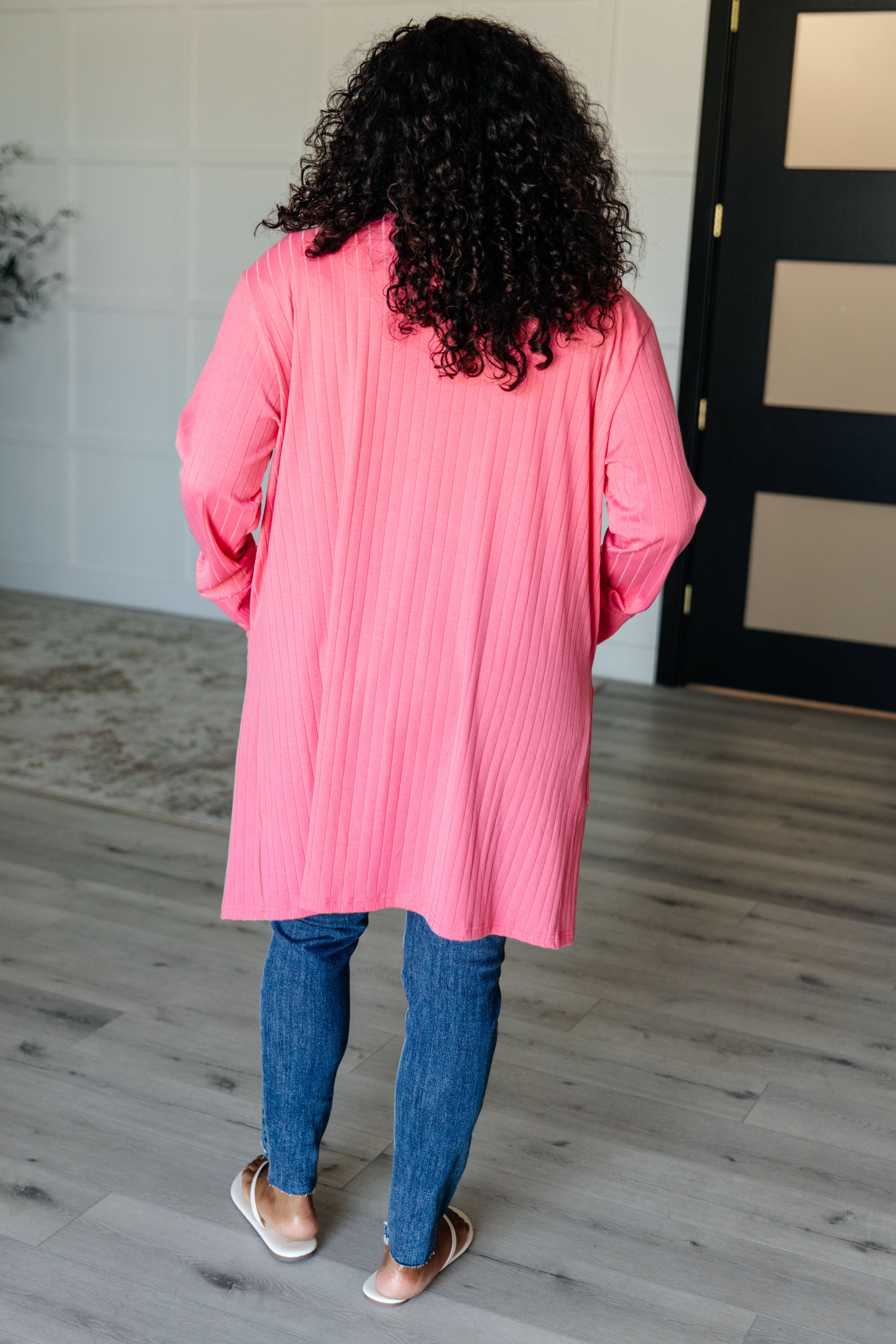 Modern Idealist Open Front Cardigan in - Layers photo