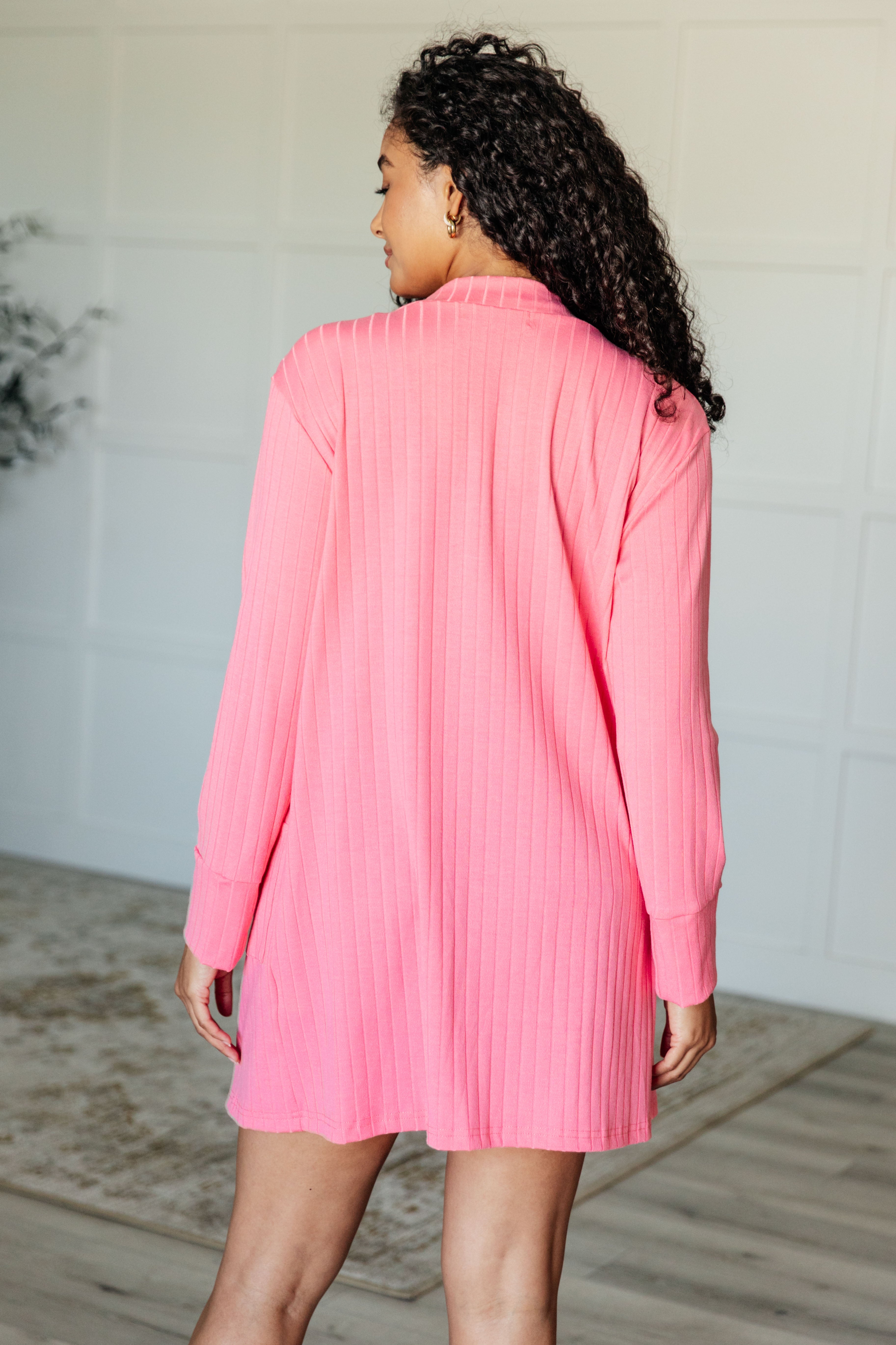Modern Idealist Open Front Cardigan in - Layers photo