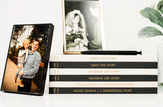 Life Story Journal: Grandpa in - Journal photo