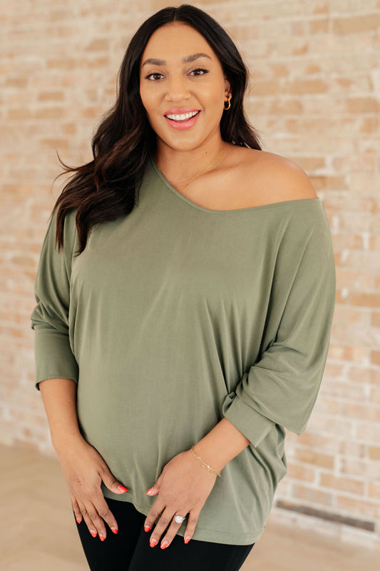 My Cozy Haven Long Sleeve Top in - Tops photo