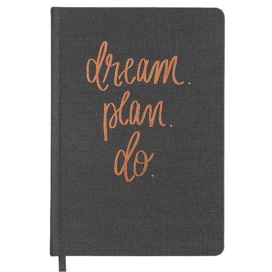 Dream Plan Do Fabric Journal