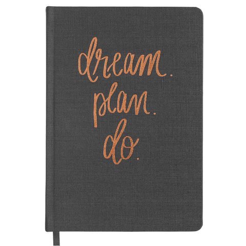 Dream Plan Do Fabric Journal