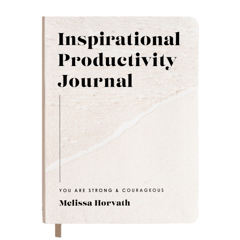 Inspirational Productivity Journal: You Are Strong & Courageous in - Notebooks photo
