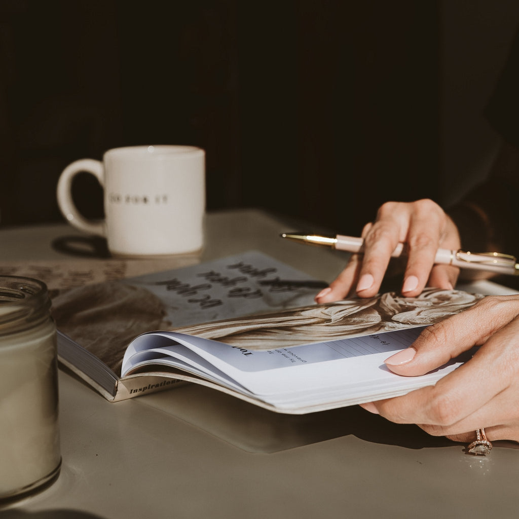 Inspirational Productivity Journal: You Are Strong & Courageous in - Notebooks photo