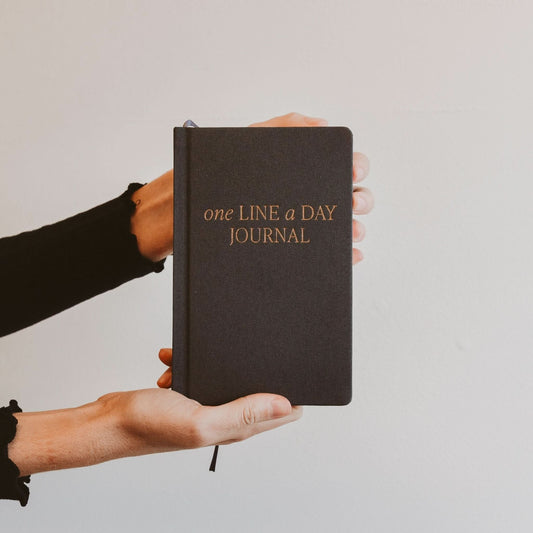 One Line A Day Fabric Journal in - Notebooks photo