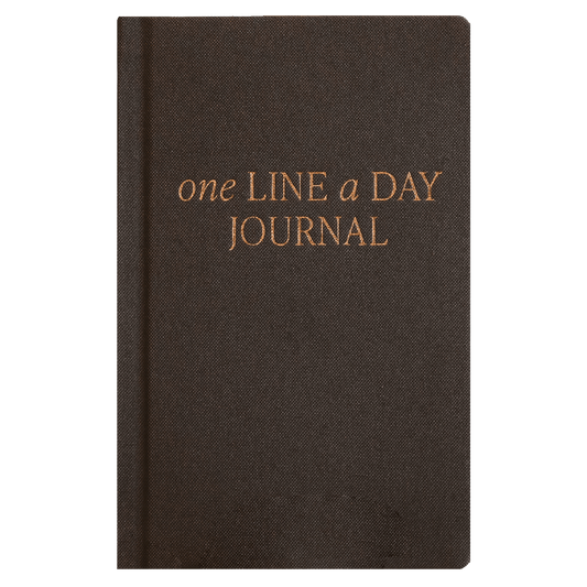 One Line A Day Fabric Journal in - Notebooks photo