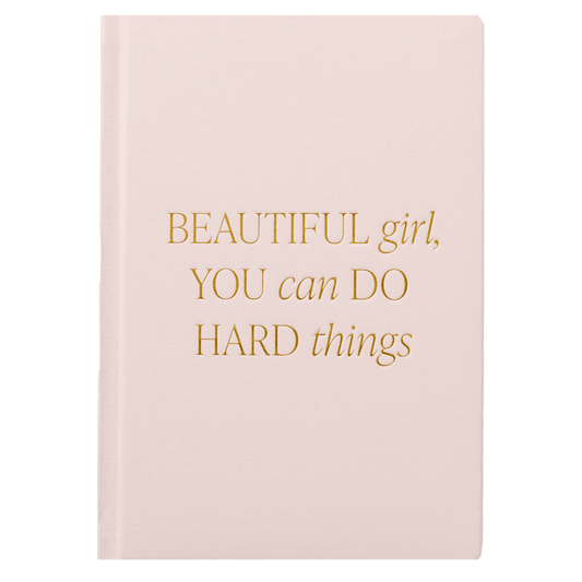 Sweet Water Decor Beautiful Girl Fabric Journal