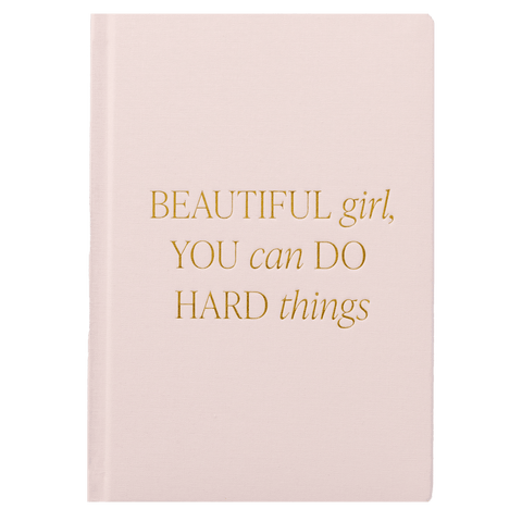 Sweet Water Decor Beautiful Girl Fabric Journal