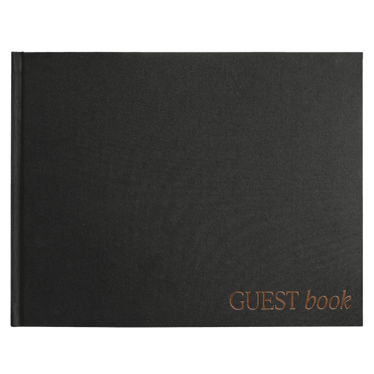 Black Guest Book in - Guestbook photo