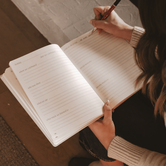 Holiday Memory Journal in - Notebooks photo