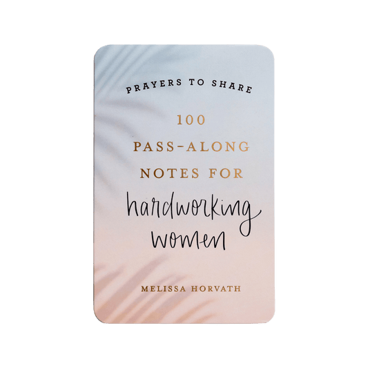 Prayers To Share - 100 Pass-Along Notes for Hardworking Women in - Prayer Cards photo