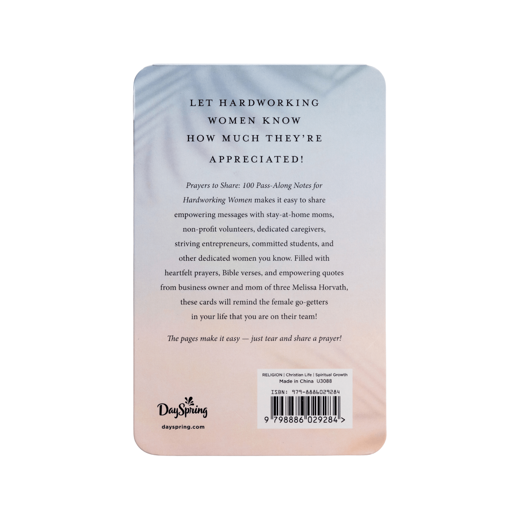 Prayers To Share - 100 Pass-Along Notes for Hardworking Women - SwagglyLife Home & Fashion
