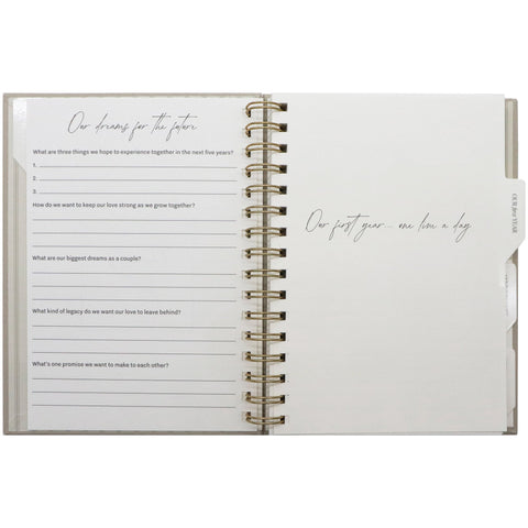 Newlywed One Line A Day Prompted Journal in - Prompted Journal photo