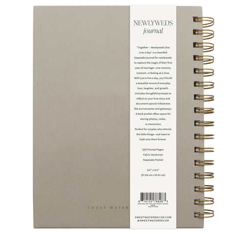 Newlywed One Line A Day Prompted Journal in - Prompted Journal photo