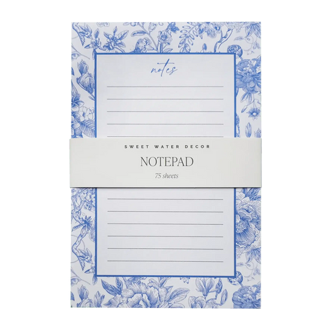 Blue Delft Notepad - SwagglyLife Home & Fashion