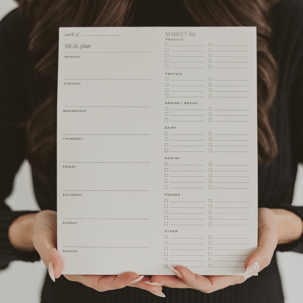 Sweet Water Decor Weekly Meal Planner Notepad in - Notepad photo