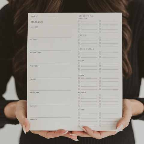 Sweet Water Decor Weekly Meal Planner Notepad in - Notepad photo