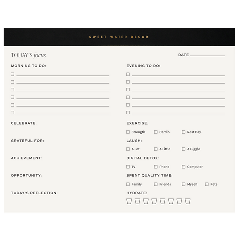 Self Care Notepad - SwagglyLife Home & Fashion