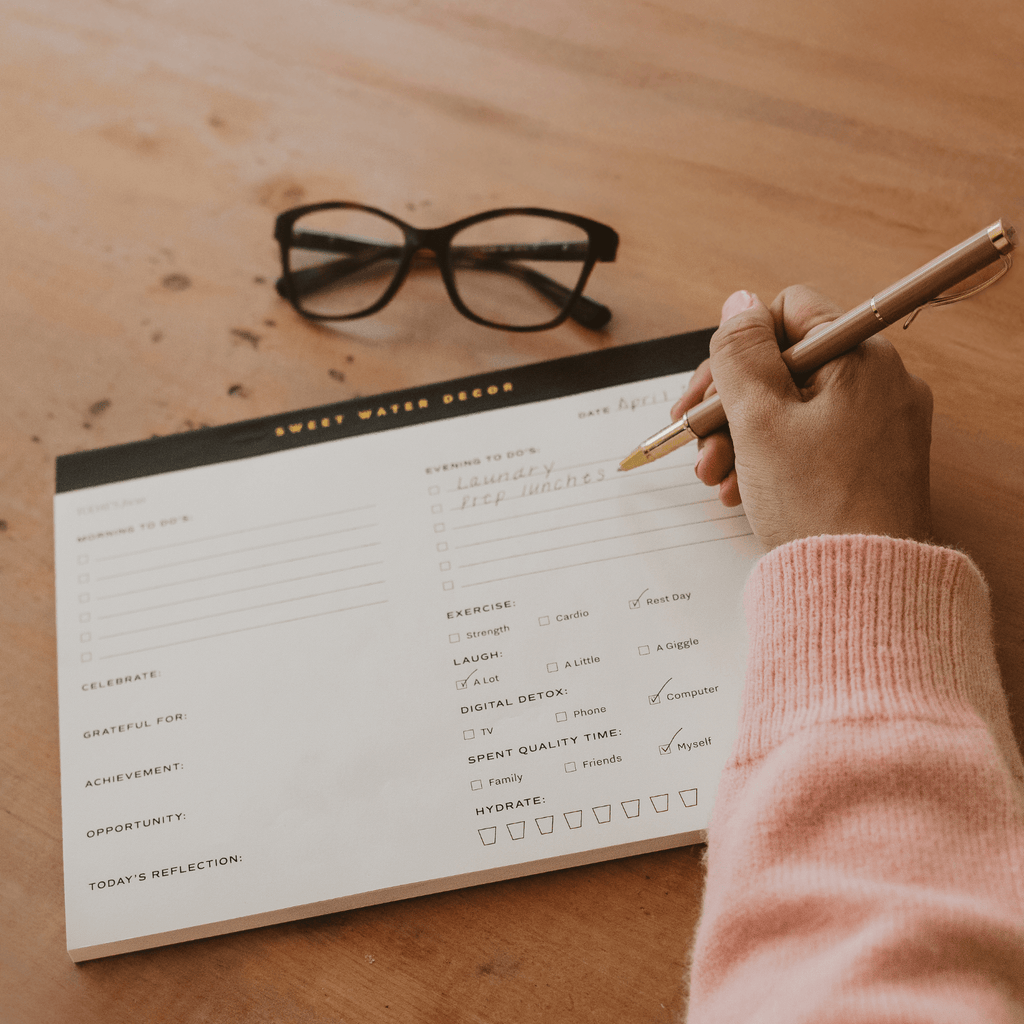 Self Care Notepad - SwagglyLife Home & Fashion