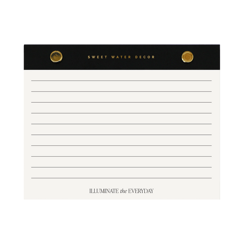 Small Gold Rivet Basic Notepad in - Notepad photo