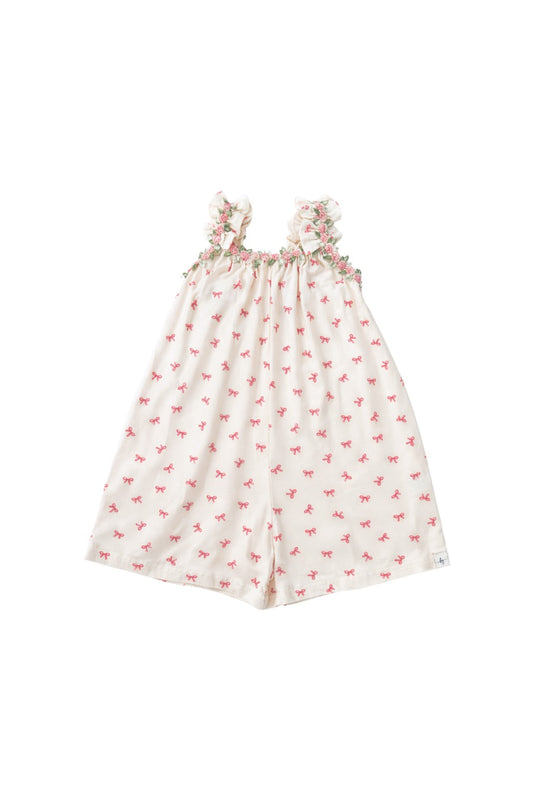 Jolie Bow Romper in - Jumpsuits & Rompers photo