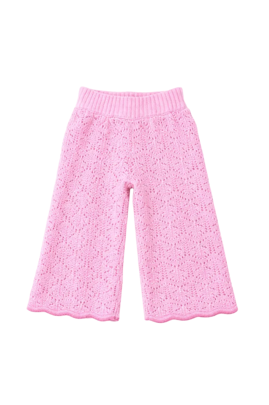 Pink Paradise Sweater Pants in - Pants photo