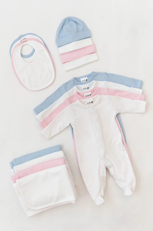 Stroller Society Premium Pima Cotton Newborn Set in - Onesies photo