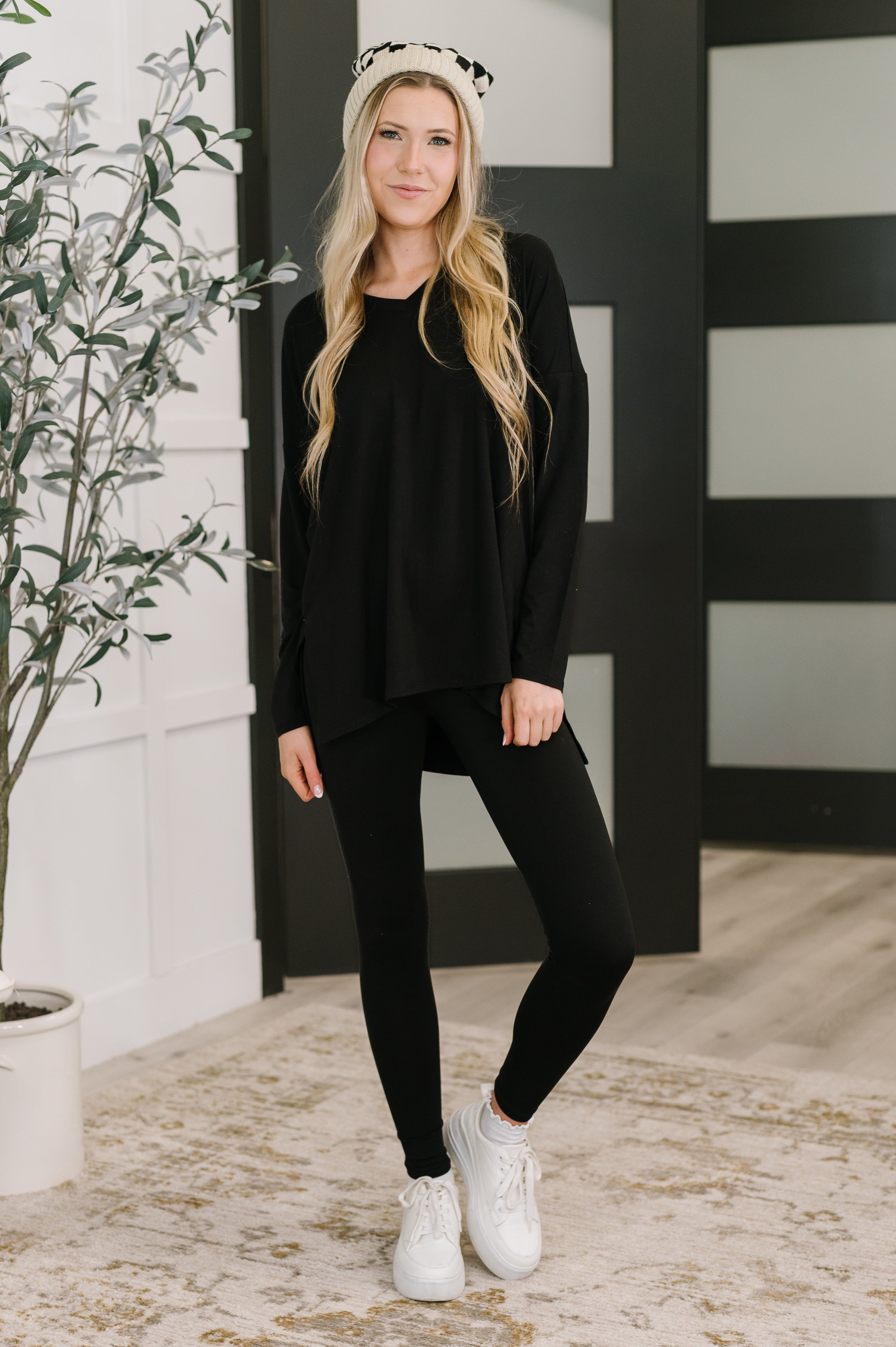 Next to Nothing Top and Bottom Set in Black in 3XL - Womens photo