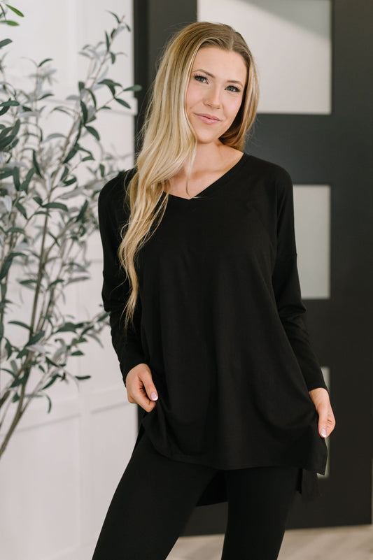 Zenana Next to Nothing Top and Bottom Set in Black in - Womens photo
