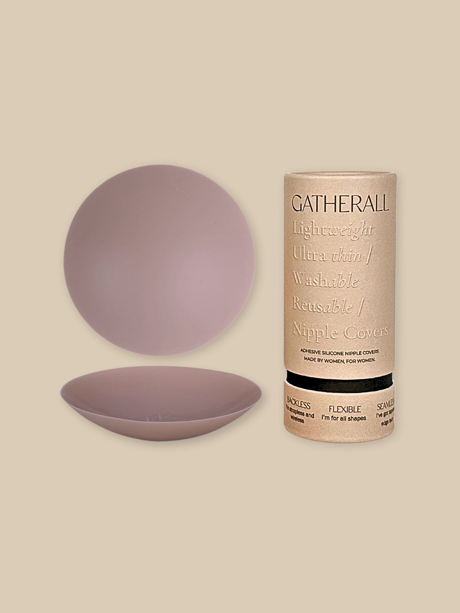 Gatherall Nipple Covers in Latte - Nipple Covers photo