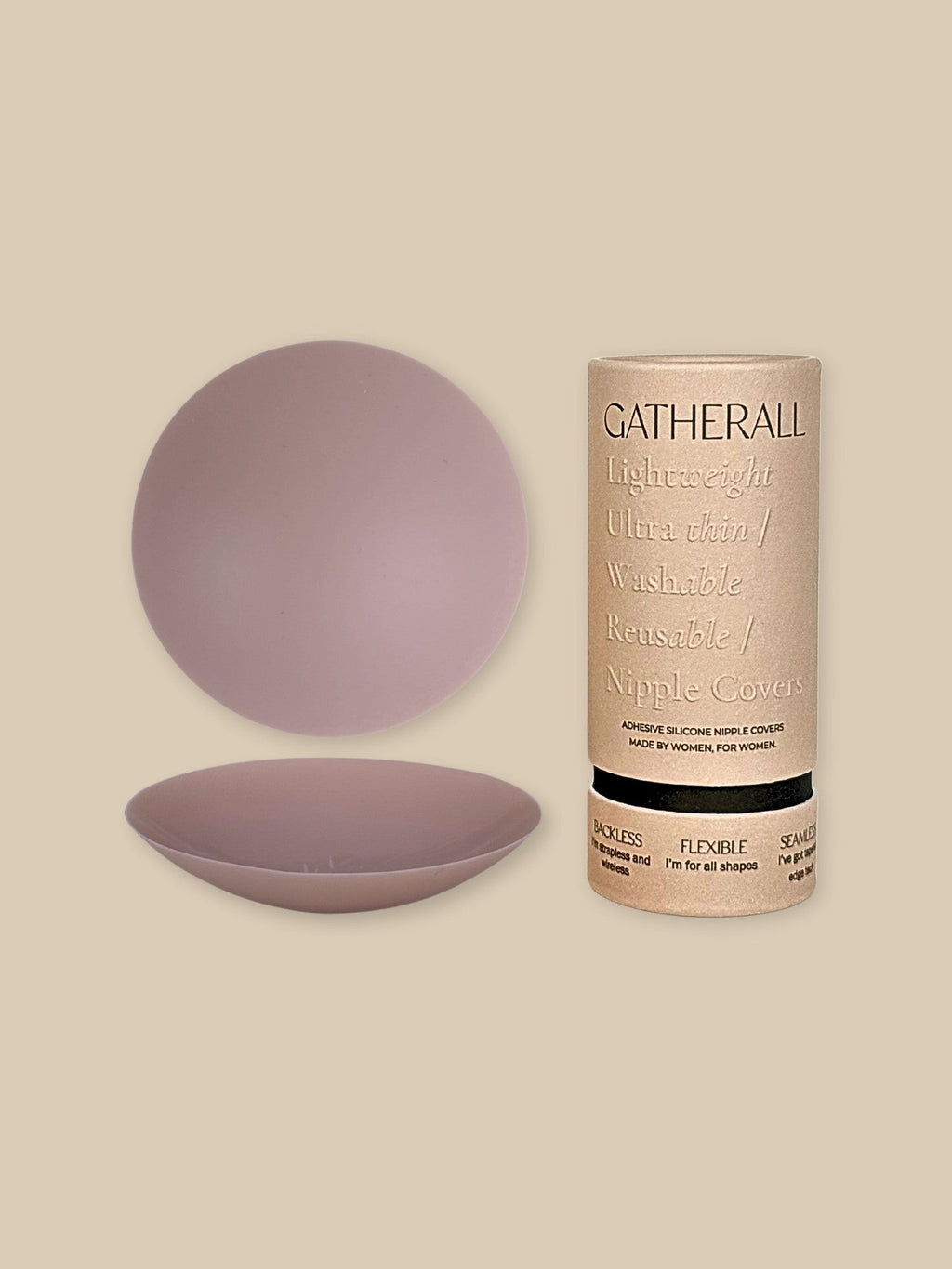 Gatherall Nipple Covers in Latte - Nipple Covers photo