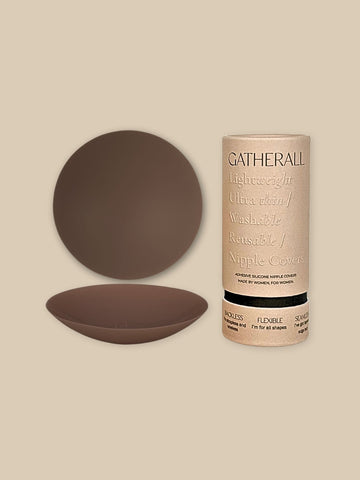 Gatherall Nipple Covers in Mocha - Nipple Covers photo