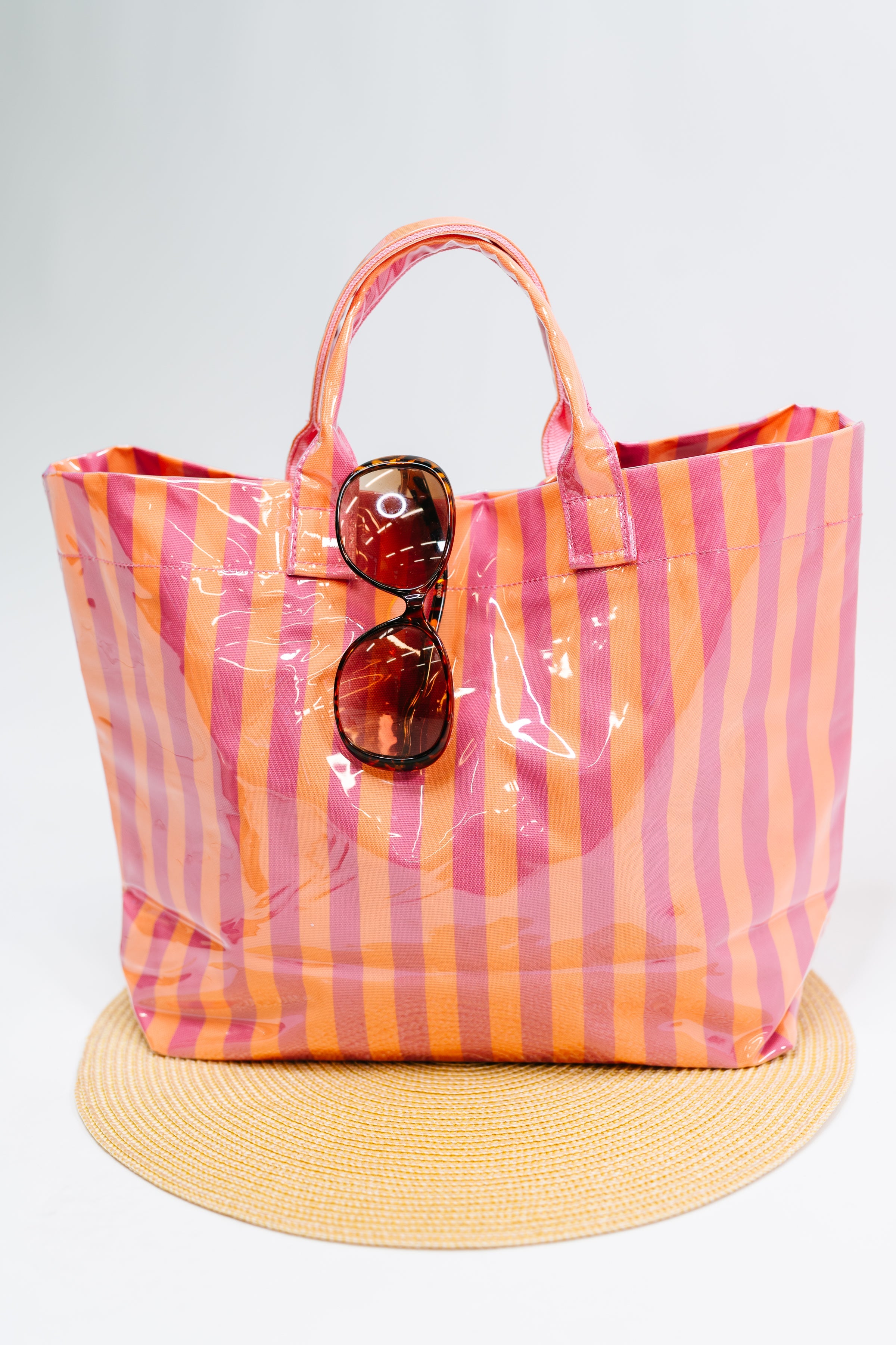 Not Your Typical Tote in Pink and Orange in - Womens photo
