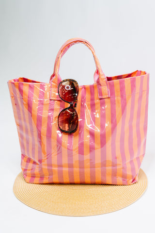 Not Your Typical Tote in Pink and Orange in - Womens photo