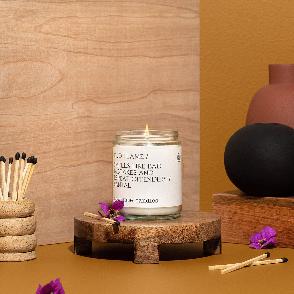 Old Flame in - candles photo