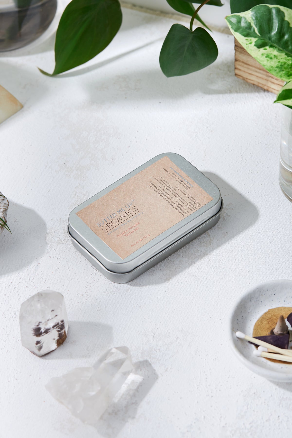 Organic Pomade Hair Wax Styling Gel in - Hair photo