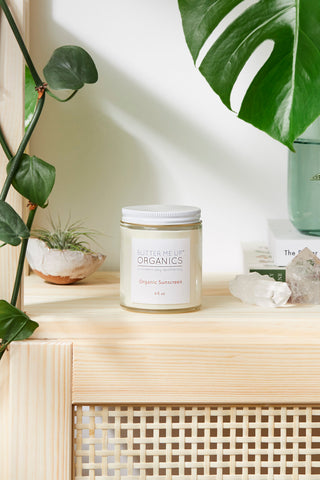Natural Organic Sunscreen / Safe Sunscreen / Non-Nano Zinc Oxide Sunscreen / Sun Protection / Butter Me Up Organics in - Body photo